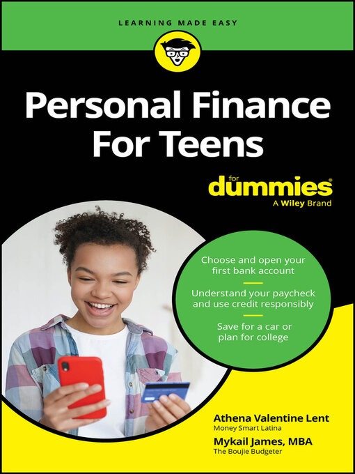 Title details for Personal Finance For Teens For Dummies by Athena Valentine Lent - Available